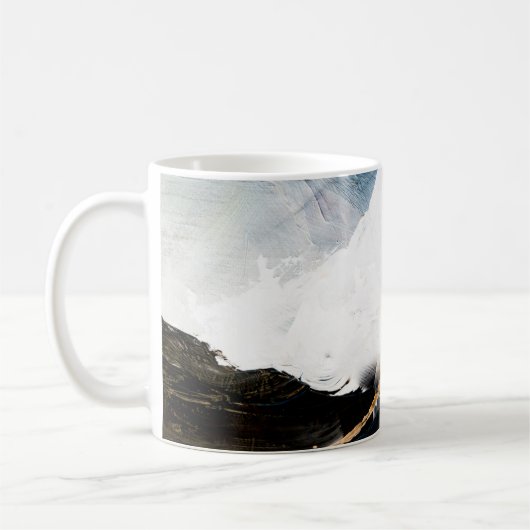 Abstract oil texture background. Paint on canvas. Kaffeetasse (Links)