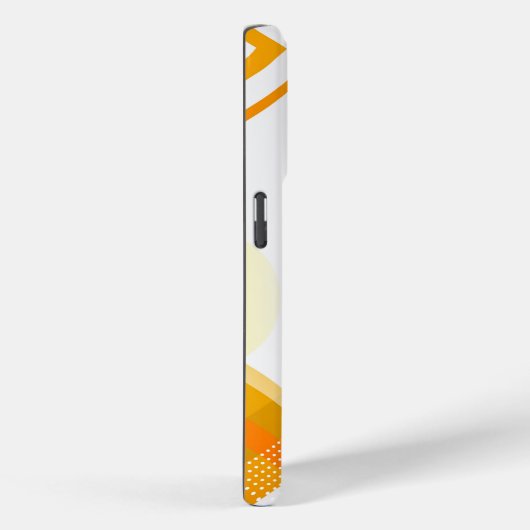 Abstract Orange Art, Modern Art Case-Mate iPhone Hülle (Rückseite / Rechts)