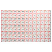 Abstract Orange Swirl Monogram Stoff (Yard (91,4 cm))