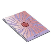 Abstract organic shapes Spiral Notebook Notizblock (Rechte Seite)