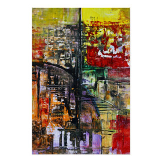 Abstract Original Art Poster