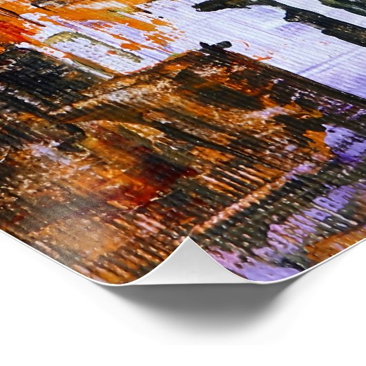 Abstract Original Art Poster (Ecke)