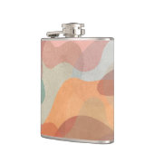 Abstract Overlapping Pastel Blobs Background Flachmann (Links)