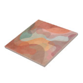 Abstract Overlapping Pastel Blobs Background Fliese (Seite)