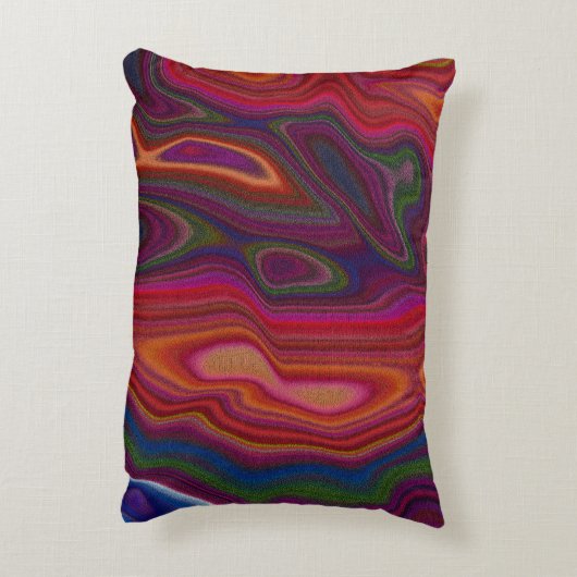 Abstract Overload Dekokissen (Rückseite(Vertikal))