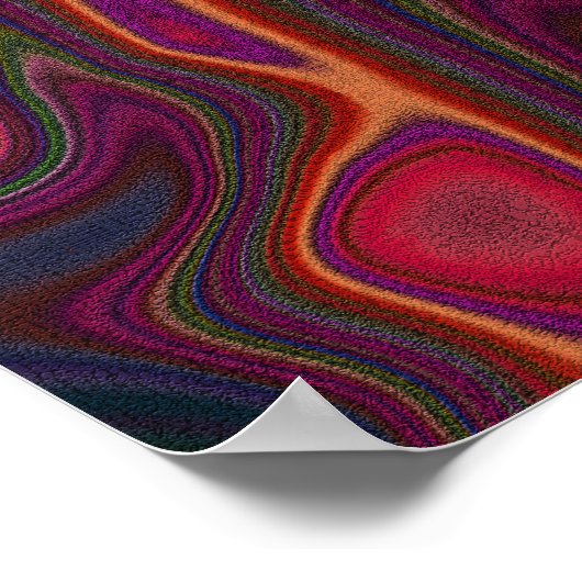 Abstract Overload Poster (Ecke)