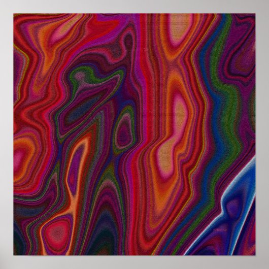 Abstract Overload Poster (Vorne)