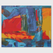 Abstract painting geschenkpapier (Flach)