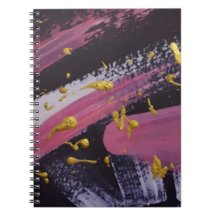 Abstract painting. Handmade texture. Oil painting. Notizblock