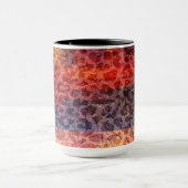 Abstract painting Infinite sunset Tasse (Zentrum)