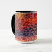 Abstract painting Infinite sunset Tasse (Vorderseite Links)