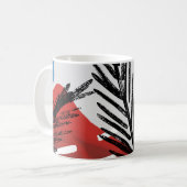 Abstract painting seamless pattern with ink elemen kaffeetasse (Vorderseite Links)