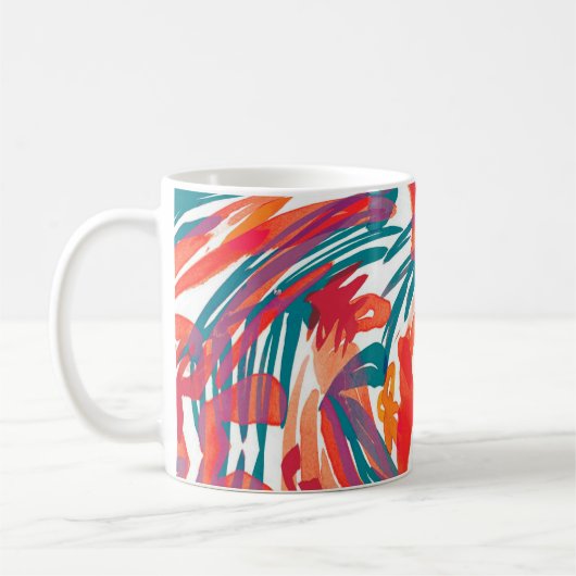 Abstract painting texture. Art wallpaper. Simple d Kaffeetasse (Links)
