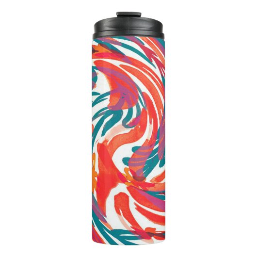 Abstract painting texture. Art wallpaper. Simple d Thermosbecher (Vorderseite)