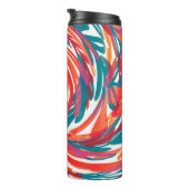 Abstract painting texture. Art wallpaper. Simple d Thermosbecher (Nach rechts gedreht)