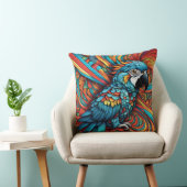 ABSTRACT PARROT CUSHION KISSEN (Stuhl )