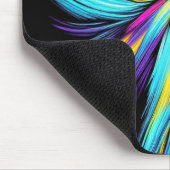 Abstract Pastel Colored Angel on Computer Mousepad (Ecke)