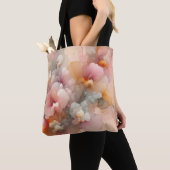 Abstract Pastel Floral Cloud Ink Landscape Tasche (Von Nahem)