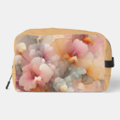 Abstract Pastel Floral Cloud Ink Landscape Waschbeutel (Rückseite)