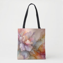 Abstract Pastel Lavender Floral Cloud Landscape Tasche