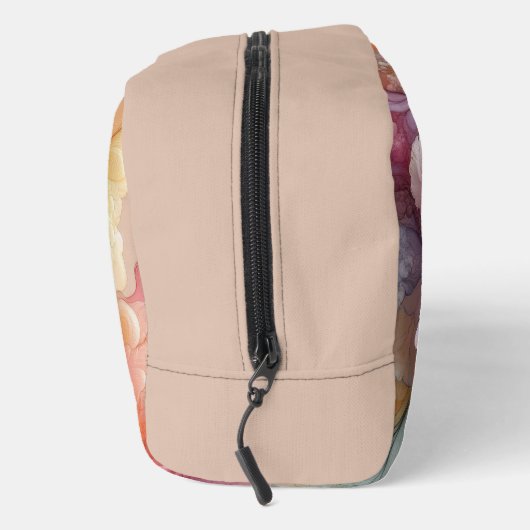 Abstract Pastel Lavender Floral Cloud Landscape Waschbeutel (Rechts)