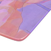 Abstract Pastel Layers  Schneidebrett (Ecke)
