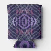 Abstract Pattern Art Of Watercolor Brushstrokes Dosenkühler (Rückseite)