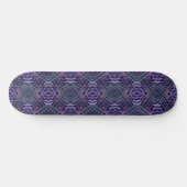 Abstract Pattern Art Of Watercolor Brushstrokes Skateboard (Horizontal)