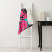 Abstract pattern background with gradient texturea sherpadecke (Beispiel)