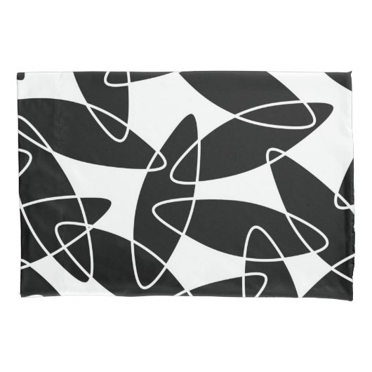 Abstract pattern - black and white. kissenbezug (Vorderseite)