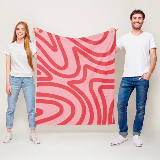 abstract pattern fleecedecke (Beispiel)