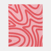 abstract pattern fleecedecke (Vorderseite)