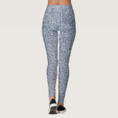 Abstract pattern leggings (Rückseite)