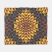 Abstract pattern manipulationabstract,art,artistic fleecedecke (Vorderseite (Horizontal))