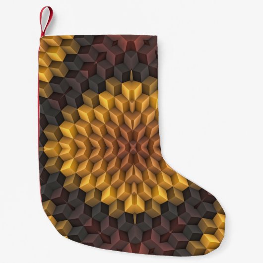Abstract pattern manipulationabstract,art,artistic kleiner weihnachtsstrumpf (Vorderseite)