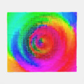abstract pattern, multicolored geometric wallpaper fleecedecke (Vorderseite (Horizontal))