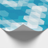 Abstract pattern of geometric shapes backgroundabs geschenkpapier (Ecke)