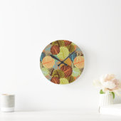 Abstract pattern runde wanduhr (Zuhause)