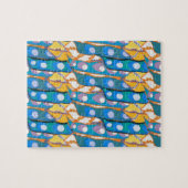 Abstract pattern seamless illustration 2 puzzle (Horizontal)