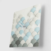 Abstract Pedals Wall Clock Quadratische Wanduhr (Winkel)