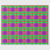 Abstract Pixel Art Colorful Mosaic Geschenkpapier (Flach)