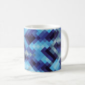 abstract pixel pattern background pixel,abstract, kaffeetasse (VorderseiteRechts)
