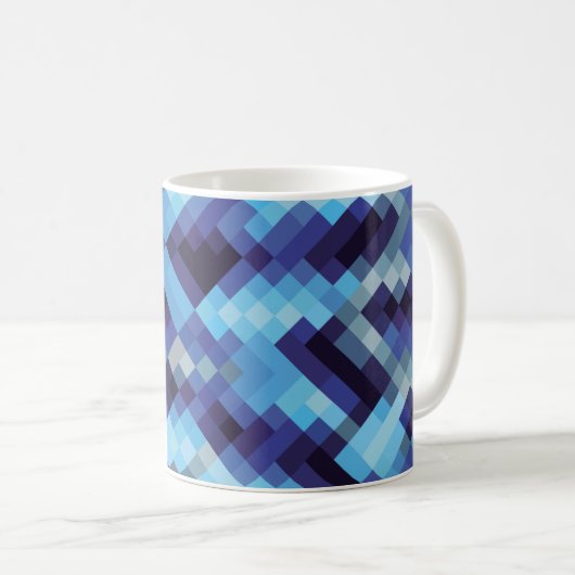  abstract pixel pattern background pixel,abstract, kaffeetasse (VorderseiteRechts)
