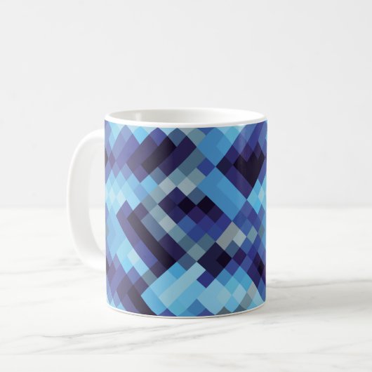  abstract pixel pattern background pixel,abstract, kaffeetasse (Vorderseite Links)