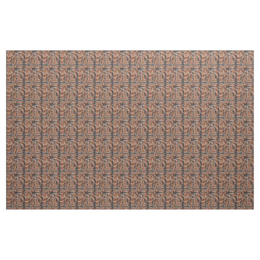 abstract plants - Dotted geometric texture  Stoff (Yard (91,4 cm))