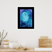 abstract portrait poster (Küche)