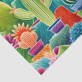 Abstract Potted Cacti Seidenpapier (Ausschnitt)