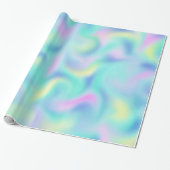 Abstract Pretty Pastel Swirls Pattern Geschenkpapier (Ungerollt)