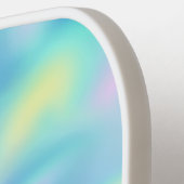 Abstract Pretty Pastel Swirls Pattern Pickleball Schläger (Linke Seite)