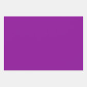 Abstract Purple Orchid Flower Design Pattern Art Geschenkpapier Set (Vorderseite 3)